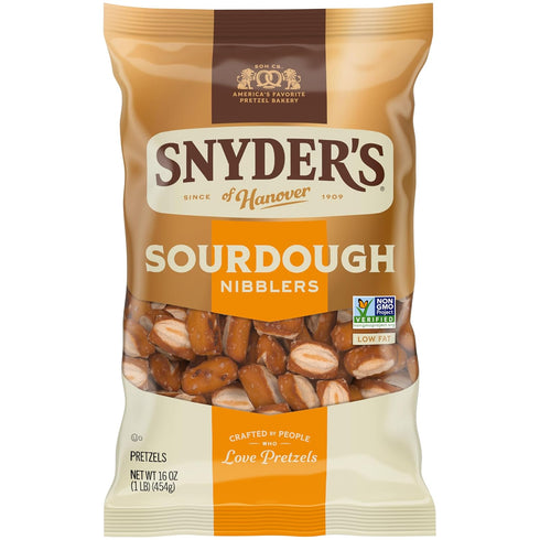 Snyder's of Hanover Sourdough Nibblers Pretzels, 16 Oz