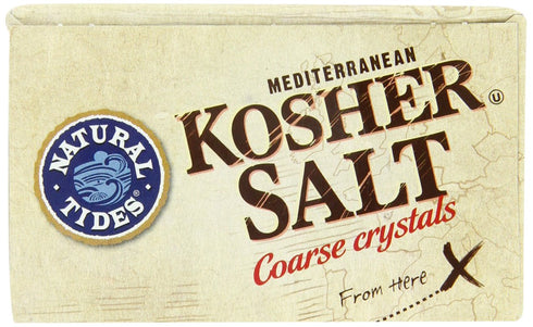 2.2-Pounds (Pack 6) Natural Tides Mediterranean Kosher Salt