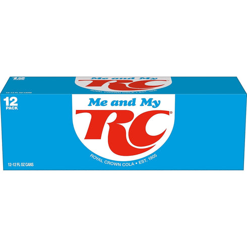 RC Cola 12 oz 12 pack Soda, fl cans