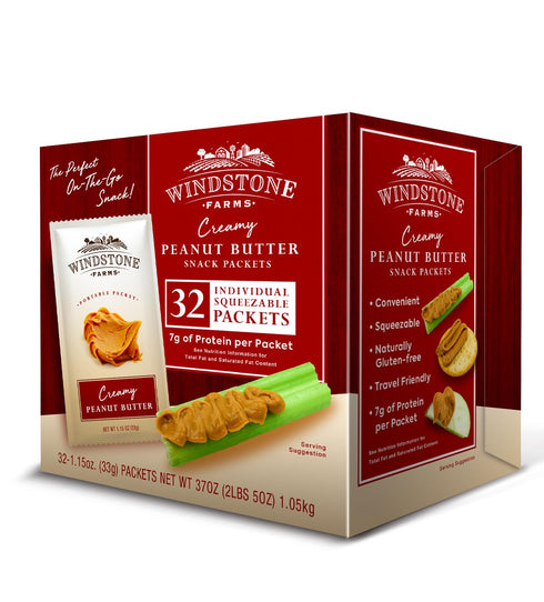 Generic Packets 1.15oz (32ct) Windstone Farms Creamy Peanut Butter Portable