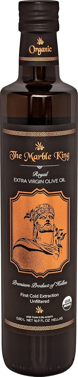 The Marble King - Organic Extra Virgin Olive Oil - First Cold