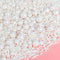 Edible White Sprinkles for Cake Decorating,Edible Pearl Jimmies Sugar Mix Size 130g/4.58oz,Baking