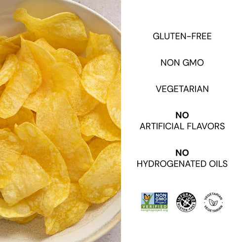 1.41 oz. (Pack 6) TORRES Selecta Gourmet Potato Chips - Snack Size Small Batch Artisan Kettle Chips - Black Truffle