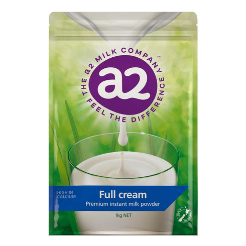 a2 Milk a2 Instant Milk Powder Full Cream 1 kg (Australia Import)