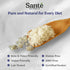 8 oz. 82+ 100% Sante Naturelle Celtic Salt Organic Grey Coarse Shaker - Mineral Salt, Unrefined French Sea Salt