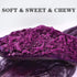 SXET 268g 8 (2 packs) Dried Purple Potatoes, Chewy Purple Sweet Potato Snacks, Soft and Waxy Purple Sweet Potatoes, No