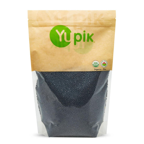 Yupik Organic Black Beluga Lentils, 2.2 lb (35.3 oz), Non-GMO, Vegan, Gluten-Free,