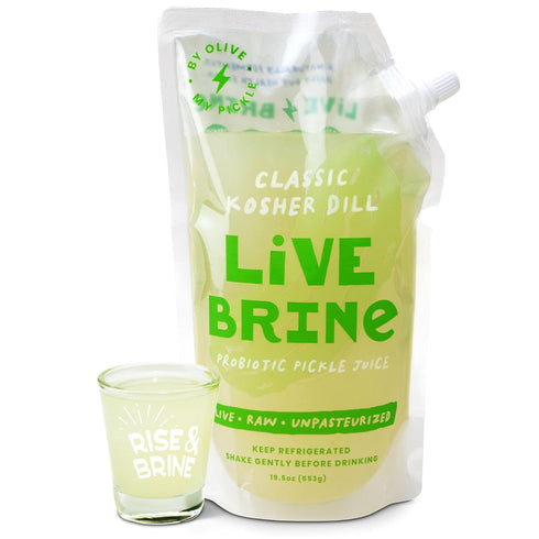 Olive My Pickle Probiotic Pickle Juice for Leg Cramps 19.5 oz |