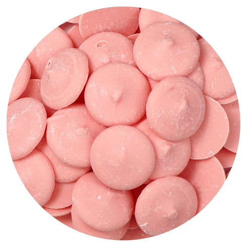 Pink Chocolate Melting Wafers, 2lb Bulk Bag, Pink Chocolate, Pink Candy, Melting