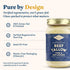 14oz FOND Regenerative Grass-Fed Beef Tallow for Cooking High Smoke Point Grass Fed Beef Tallow for Frying, Sauting