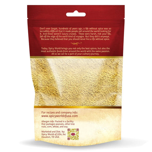 Spicy World 5-Pounds Yellow Mustard Seeds Bulk