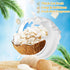YJJOUUT 10.58oz/300g Freeze Dried Coconut Chunks Thick/No sugar added Dry Coconut Snacks Healthy Dehydrated Fruit