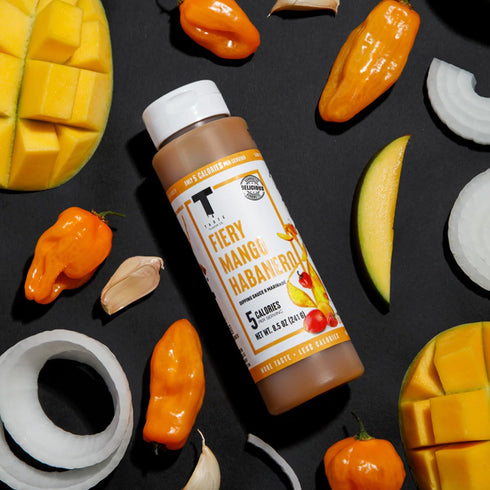 Fiery Mango Habanero Wing Sauce & Marinade - Keto & Low-Cal