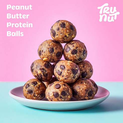 6g 90% 30oz Tru-Nut Peanut Butter Powder - of Protein, Less Fat, Ideal for Smoothies and Protein Shakes, Versatile
