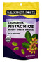 Wilderness Poets, Organic Pistachios - Bright Green Pistachio Nut Halves, No Salt,