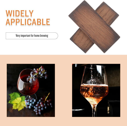 1bag VOSAREA French Oak Chips for Aging Wine and Whiskey for Home Brewing for Wine Making and for Enthusiasts
