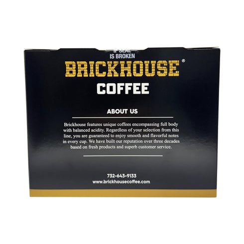 12 Count Brickhouse Chocolate Peanut Butter Flavored Coffee Pods Single Serve Cups Compatible with Keurig Brewers Rich