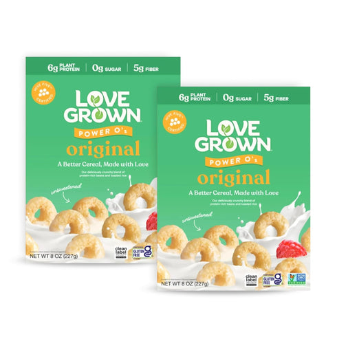 Love Grown Power Os Original High Protein Gluten-Free Cereal - Vegan, Certified
