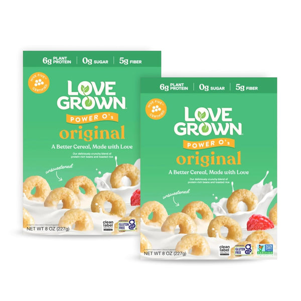 Love Grown Power Os Original High Protein Gluten-Free Cereal - Vegan, Certified