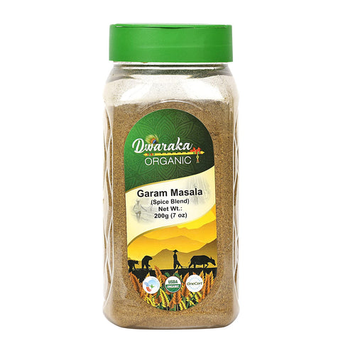 Dwaraka Organic - Garam Masala Powder, 7oz, Healthy, Organic, Non-GMO, All Natural