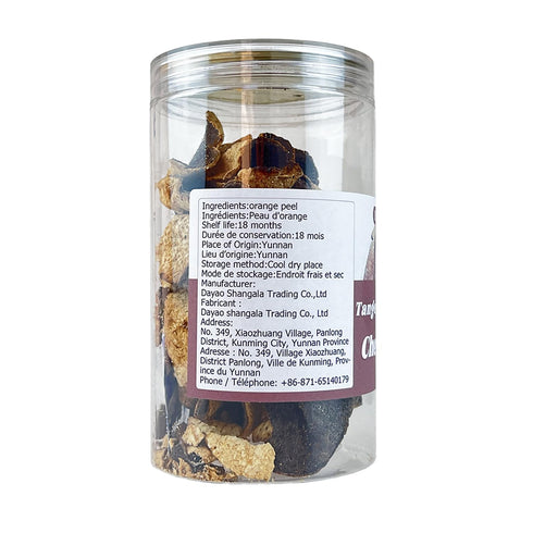 MIHUNTANG 3oz 10 Dried Matured Mandarin Peel Years Dried Citrus Peel Xinhui Tangerine or Orange Pi