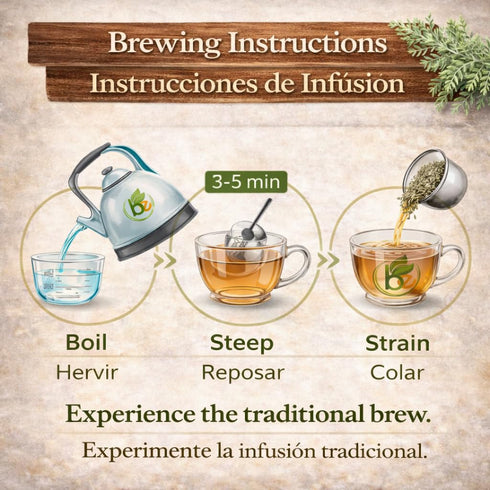 4 oz (113g) 100% Ajenjo Herbal Tea Natural Mexican Herb Wildcrafted Wormwood Vegan, Non-GMO Loose Leaf Herbal Infusion