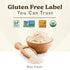 32 Pack 2 GF Harvest Gluten Free Organic Whole Grain Oat Flour, Ounce Bag