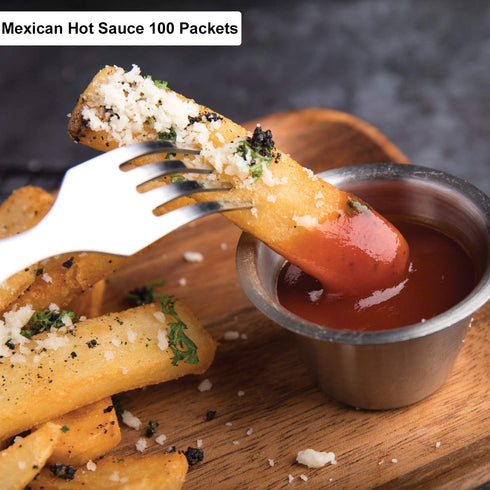 Valentina 100 Packets 0.3 (8 Mexican Hot Sauce | Picante Salsa Seasoning Salt Spice Mix Made From Chili Peppers Perfect