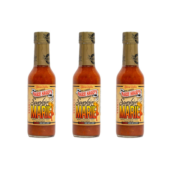 Marie Sharps Smokin Marie Smoked Habanero Sauce Special Edition, 5 oz |