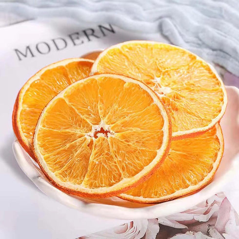 ZCFIKJ Cocktails,3.52oz/100g Dried Orange Slices for Dehydrated Orange Slices for Cakes/Crafts/Christmas Decor/Fruit