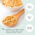 Scratch Premium Defatted Soybean Flour, Gourmet Baking Ingredients, Low Fat Healthy Flour Substitute, 10oz