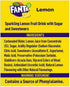 12 Pack (330ml Fanta Lemon Lemon Drink, Can Each)