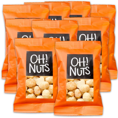 Oh! Nuts Roasted Salted Macadamia Nuts Snack Packs - Grab N Go