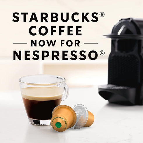 50-count Starbucks by Nespresso Original Line Caramel Flavored Coffee, Espresso Pods