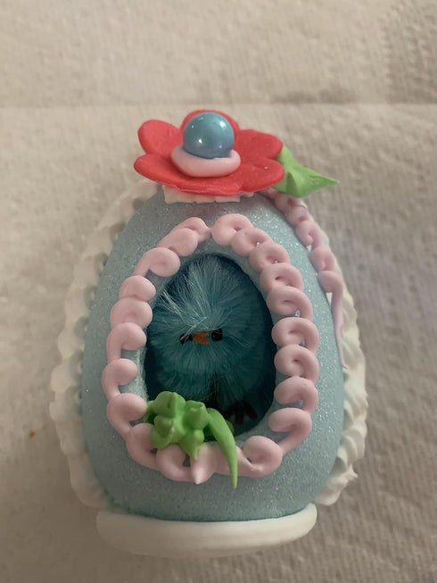 Purple Sugar Easter Egg for Festive Celebrations