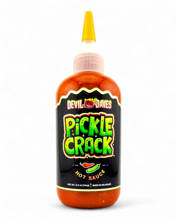 Dill Pickle Hot Sauce | Devil Daves Pickle Crack - Medium Heat,