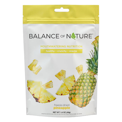 Balance of Nature Freeze-Dried Pineappples (1 Pack)