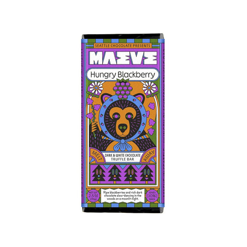 Maeve Chocolate Hungry Blackberry Truffle Bar