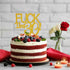 Gold Glitter Funny Happy 30 Birthday Cake Topper - 30th Cake Topper for Men and Women Birthday Party Decoration