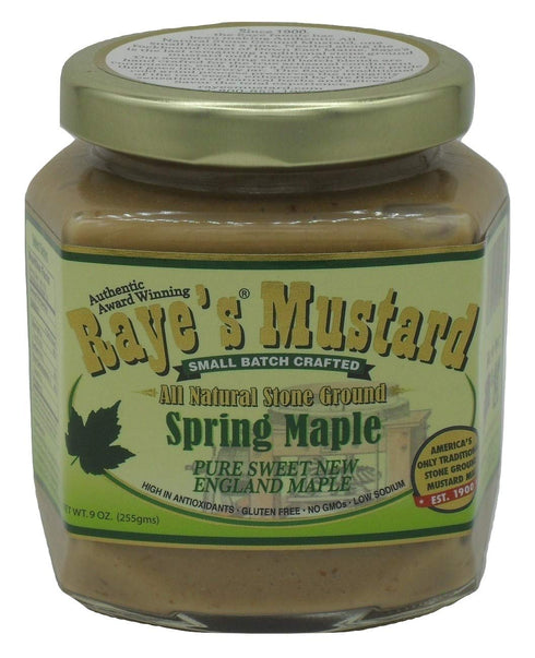 Raye's Mustard Raye's Spring Maple All Natural Stone Ground Mustard