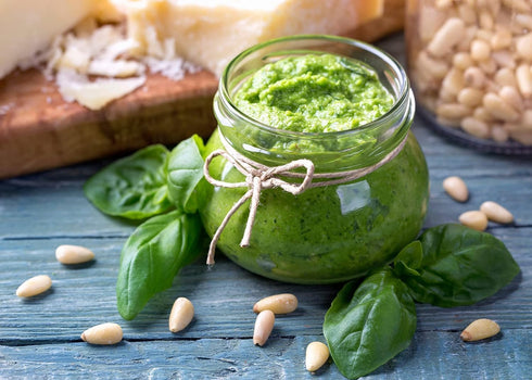 Organic Basil Seeds - Genovese - Ocimum basilicum - 1550+mg, 860+ Herb Seeds for Indoor or Outdoor Growing