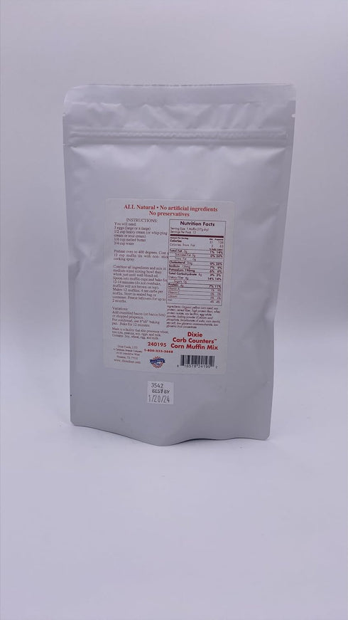 Dixie Carb Counters Corn Muffin Mix - Low Carb Option