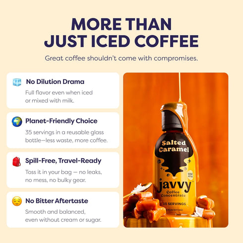 35 Coffee Concentrate - Limited Release Flavors - Cold Brew Coffee, Perfect for Hot or Iced Instant Coffees, Hot