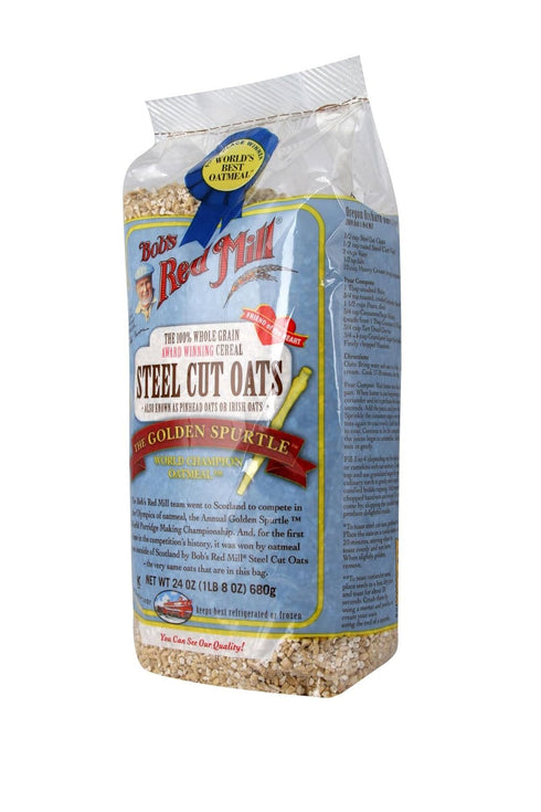 24-ounce Bob's Red Mill Steel Cut Oats
