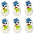 Wilton Mini Snowman Icing Decorations, 20 Count