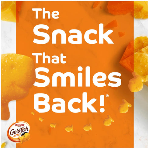 Pack, 0.9 oz, 9 Multi-Pack (Pack 2) Goldfish Colors Cheddar Crackers, Snack CT Tray