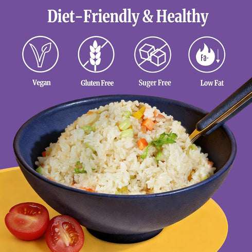 (10 Packs) 6-Pack), Hethstia Konjac Rice & High Protein Ramen Variety Bundle Dried Shirataki Rice with Protein Ramen