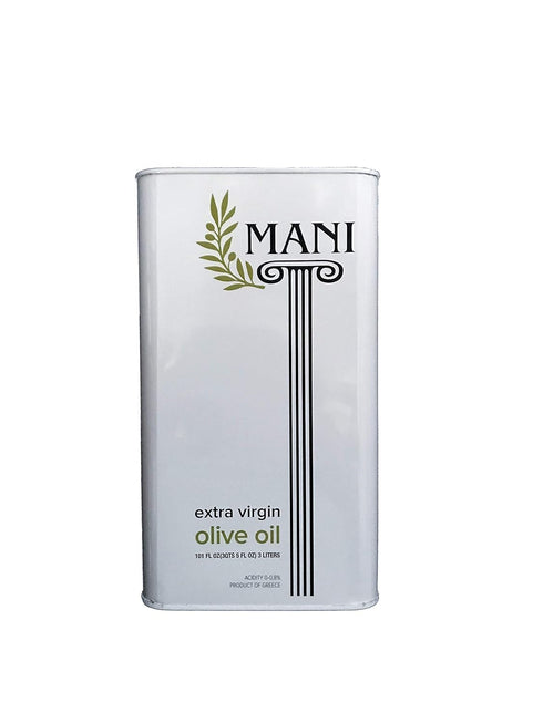 MANI Greek Extra Virgin Olive Oil, , 3L Tin
