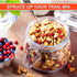 14.1oz 1 Pack Roots Circle USDA Organic Dried Goji Berries Jar | Bulk Supply of Goji Berry Fruit Superfood | Naturally