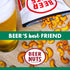12oz (Pack 2) BEER NUTS Cashews - Sweet & Salty Cashews - Gluten Free, Kosher, Low Sodium Nut Snacks Made In The USA